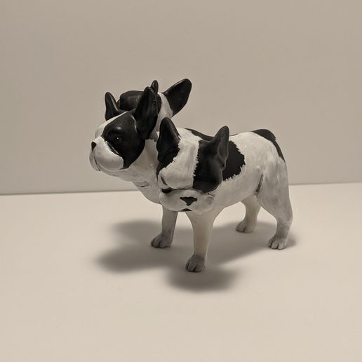 Cerberus French Bulldog 3D model