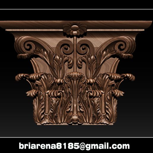 CLMN 002-38   3d STL Relief Model for CNC Machine 