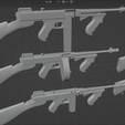 4.png WW2 America Thompson SUBMACHINE GUNS collection 1:35/1:72