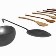 7.jpg Spoon 3D Model Collection