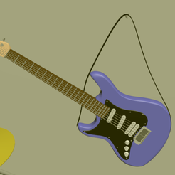without-texture-guitare-2.png Electric guitar