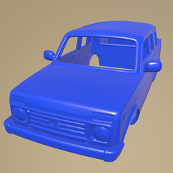 a020.png STL file LADA NIVA PICKUP 2015 Printable Car Body・3D printing model to download