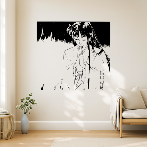 Sailor Moon - Rei Hino In A Kimono