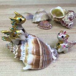 aquatic1.jpg Pièces aquatiques pour dragon articulé miniature