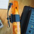 ddimage5.jpg Fujara overtone flute microphone holder for APEX 565