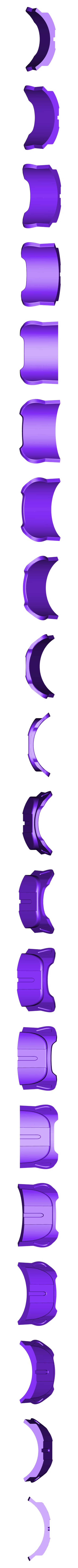 Bicep_Bottom.stl Fallout Combat Armor