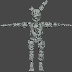 3D file FIVE NIGHTS AT FREDDY'S Withered Bonnie FILES FOR COSPLAY OR ...