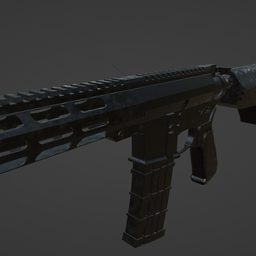 3D file M4A1 assault rifle gun 🔫 ・3D printing template to download・Cults
