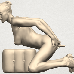 TDA0286 Naked Girl B03 01.png Free 3D file Naked Girl B03・3D printable object to download