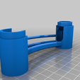 45_100mm_CW.png Marble Run Compatible Improved Rail Style 45° 100mm Curves