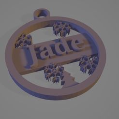 jade.jpg Christmas ornament First name Jade