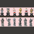 2.png Fichier 3D Pièces d'échecs pour chats et chiens・Modèle pour impression 3D à télécharger, Usagipan3DStudios