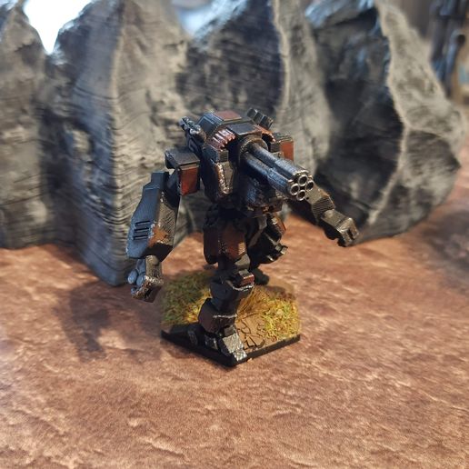 American Mecha Legionnaire 6mm scale - 3D model önizlemesi