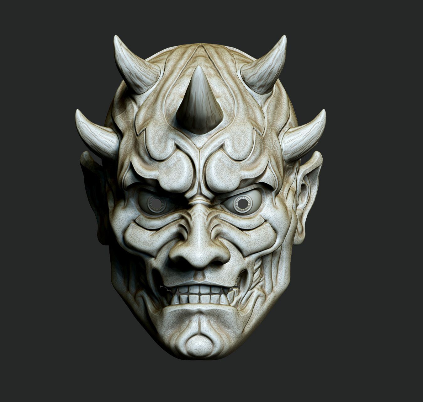 28.jpg OBJ file Darth Maul Mask Crime Lord Star Wars Sith Lord 3D print model・3D print model to download, Maskitto