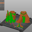 slicingpreview.png STL file Goemon Ishikawa XIII・Design to download and 3D print