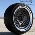 brixton-forged-rims-tr20-1212.png Brixton Forged tr20 Rims 3d model for printing hot wheels and scale models