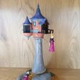 20231225_140123.jpg Rapunzel tower with ghosts from The Witcher 3 diorama