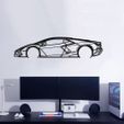 PC-room.jpg Wall Art Super Car Lamborghini Revuelto