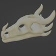 6.jpg Файл STL НАСТРАИВАЕМЫЙ ДРАКОН СКЕЛАТОН・3D-печатная модель для загрузки