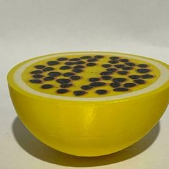 1.jpeg 3MF file Passion Fruit・3D print object to download