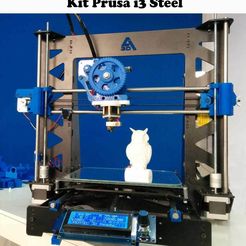 KIT-PRUSA-I3-STEEL.jpg Plastic Parts Prusai3 Steel - CREATEC 3D