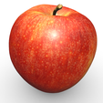 4.png Apple Fruit - Realistic 3D Printable Model