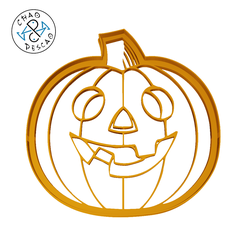 Pumpkin.png Pumpkin - Halloween - Cookie Cutter - Fondant