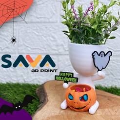Halloween1.png Archivo STL Robert Plant Halloween・Objeto de impresión 3D para descargar