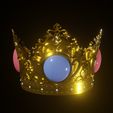 corona4.jpg The Ultimate Princess Peach Collection: Crown & Chest Jewel 3D Models of Super Mario Movie