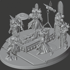 triumph.png Free STL file Heavily armed mourning procession or Mrs K's Victory Parade・Object to download and to 3D print