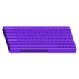 Keyboard_45deg.stl Raspberry Pi 3 B+ Retro ZX Spectrum+ Case