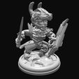 container_dragon-knight-with-sword-and-shield-28mm-3d-printing-285040.jpg Dragon Knight Set Designed for FDM printing