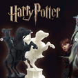Caballo.png Fichier STL HARRY POTTER Échecs magiques CHEVAL・Plan pour imprimante 3D à télécharger