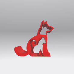IMG_0215.png STL file Dog Cat Phone Stand Cell Mobile Universal Dock・3D print model to download, Blackglovz