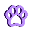 huella_dog.stl Hundedruck