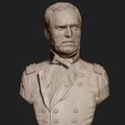 03.jpg General William Tecumseh Sherman bust sculpture 3D print model