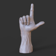003.png Male Hand Pose - Gesture - 08