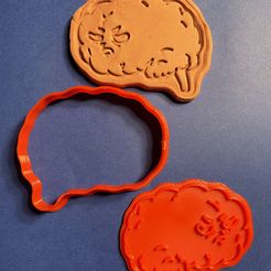 78230088-D9DC-46EE-A901-E84B3A4FDC83.jpeg Archivo 3D Cortador de galletas de cerebro loco・Objeto de impresión 3D para descargar