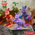 aaa.jpg Print In Place Cute Flexi Kangaroo