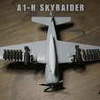 a6.png Douglas A1-H SKYRAIDER - 1/44 scale model