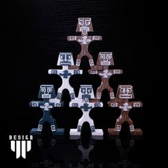 IMG_6730.jpg STL file BUILD IDOLS - Mayan・3D printable model to download