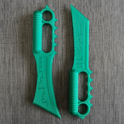 Cyber-Poison Blades 3D model