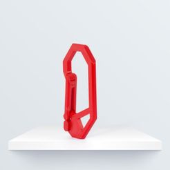 Carabiner (1).jpg Fichier STL gratuit Mousqueton・Design pour imprimante 3D à télécharger, BQ_3D
