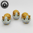 Flexi-Tiny-Cavia,-P9.png Flexi Tiny Cavia, figurine articulée, porte-clés inclus, 3mf inclus