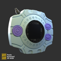Final.png STL file Digivice + Template・3D printable design to download