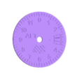watch_face.stl Altimeter clock