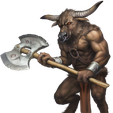 Minotaur_Profile.png Minotaur with axe