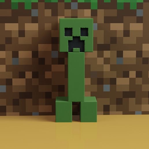 Creeper Minecraft 3D model