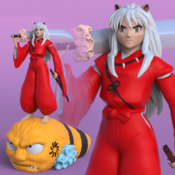 principal.png Archivo STL Inuyasha・Modelo para descargar y imprimir en 3D