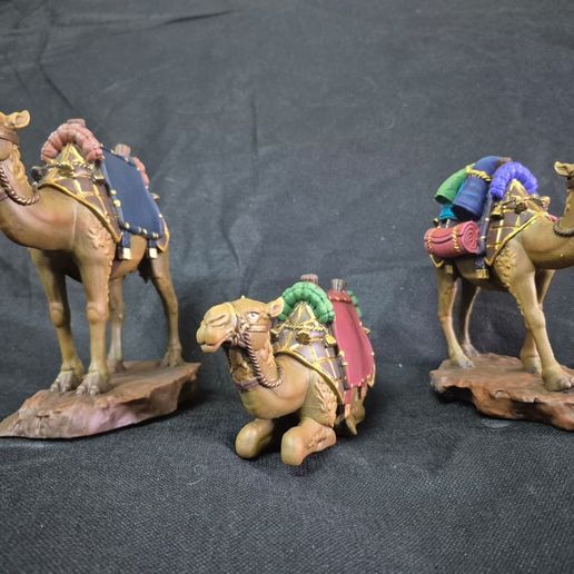 CAMELS FOR THE NATIVITY SCENE 3 PACK OF FIGURES - 3D model önizlemesi